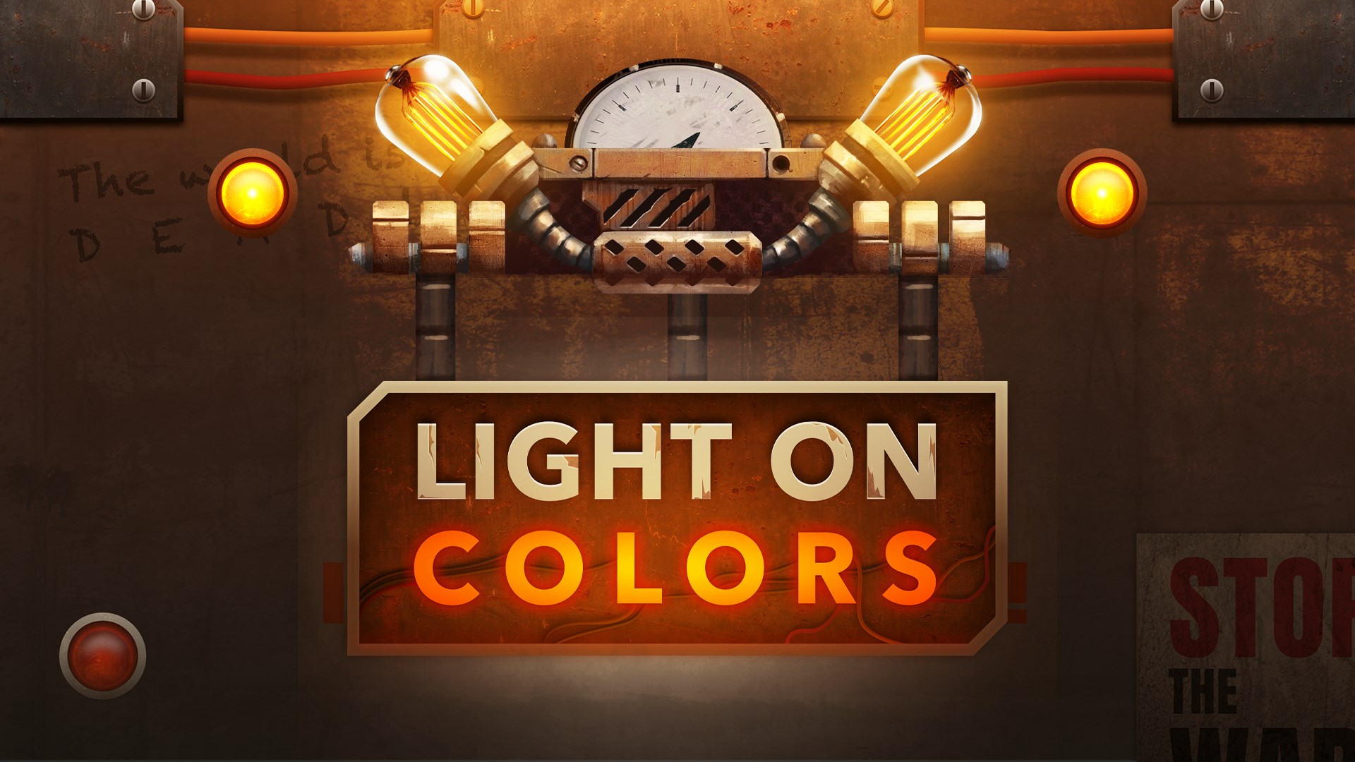 Screenshot 1 LightOn Colors - Steampunk color puzzle, merge colours challenge, find the right colour windows