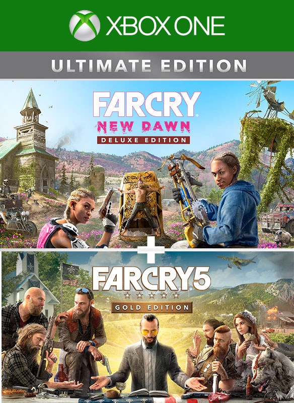 Pacote Far Cry® 5 + Far Cry® New Dawn Edição Deluxe