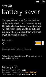 Aerize Battery Saver screenshot 3