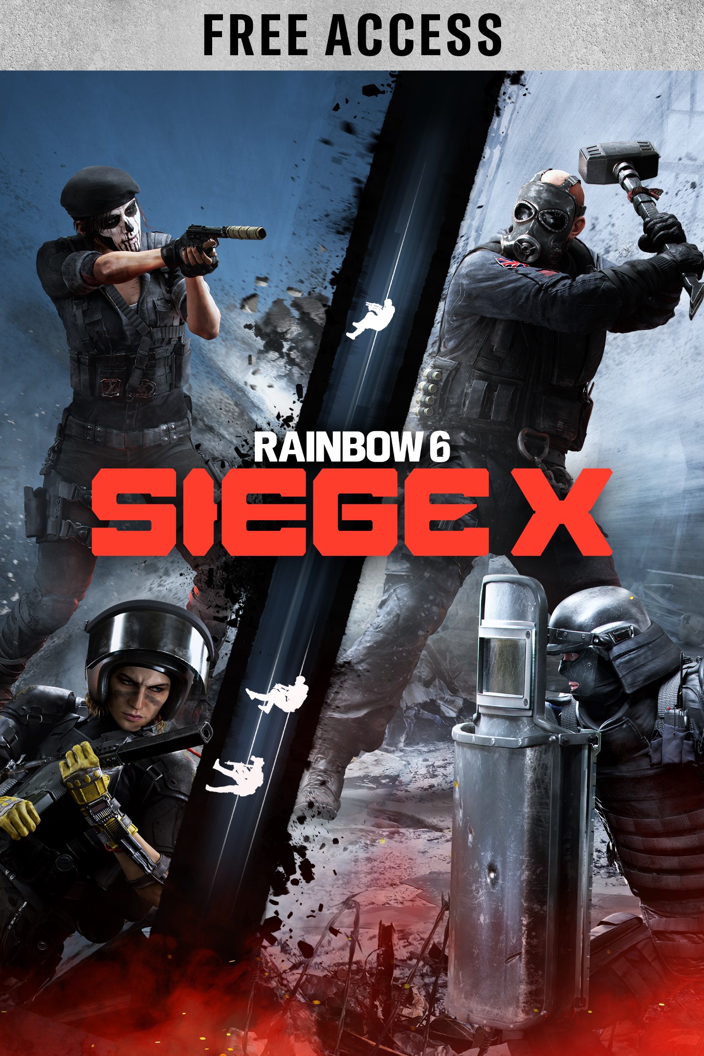 Box shot of Tom Clancy's Rainbow Six Siege X - Free Access