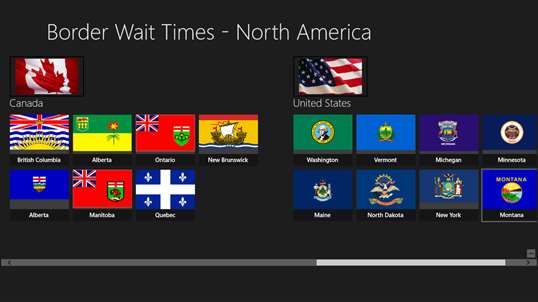 Border Wait Times screenshot 1