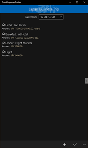 Travel Expenses Tracker screenshot 2