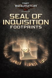 Warhammer 40,000: Inquisitor - Martyr - Seal of Inquisition Footprints