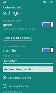 Aachen Bus Info screenshot 8