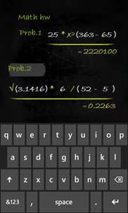 Smartboard Calculator Free screenshot 1