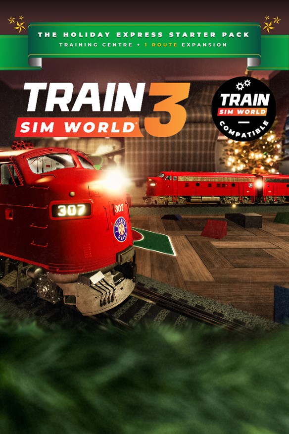 Train Sim World 4 Compatible: The Holiday Express: Runaway Elf Xbox Series X|S and Xbox One cover art