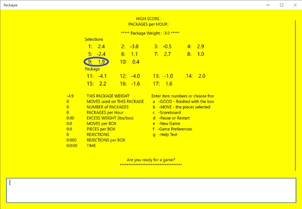 Packager — 5