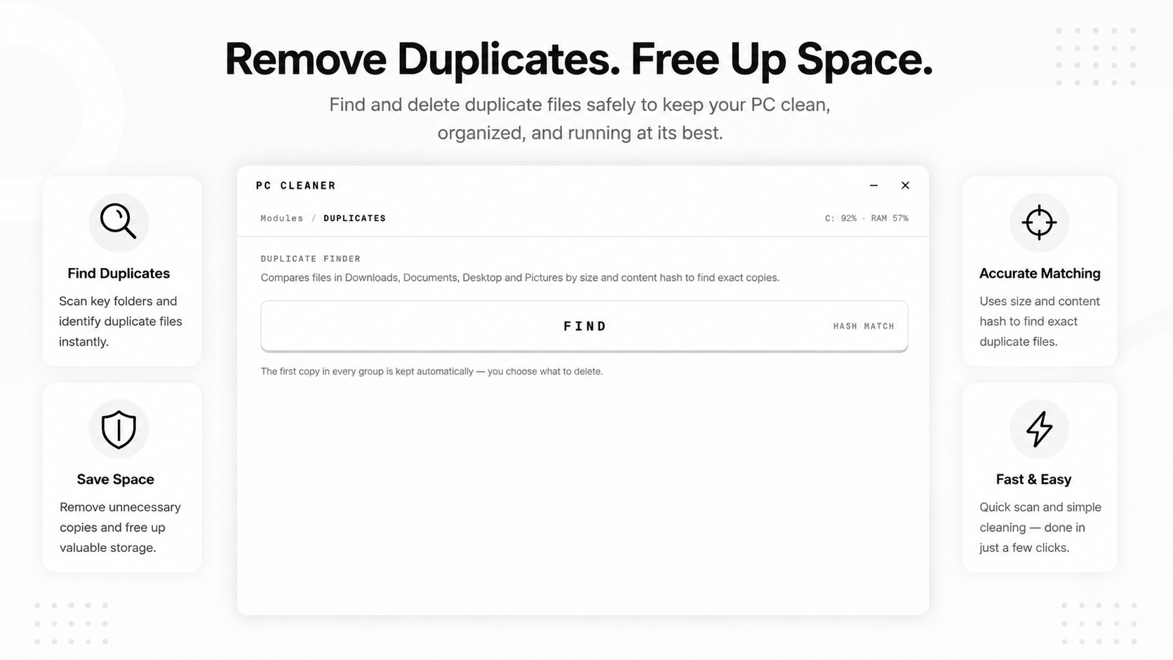 Disk Cleaner - Clean PC screenshot