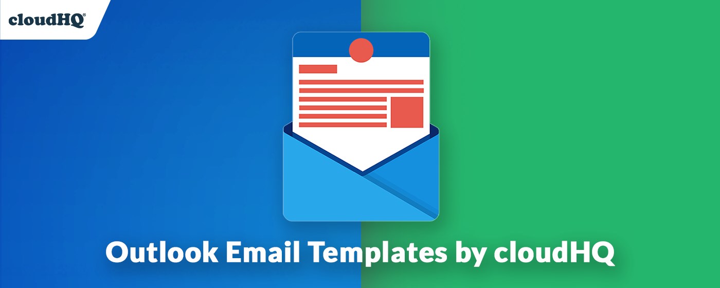 Outlook Email Templates by cloudHQ marquee promo image
