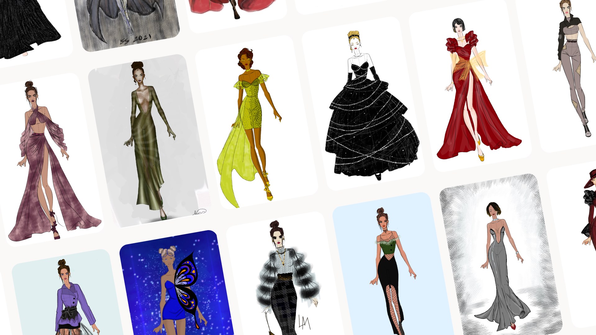 Fashion Design Sketches Creator - Download e instalação gratuitos no  Windows | Microsoft Store, image size:1920x1080