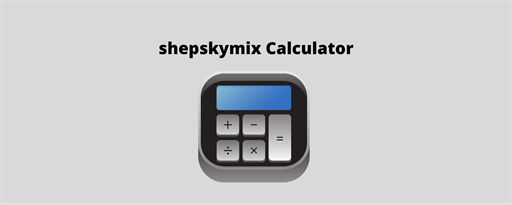 shepskymix Calculator marquee promo image