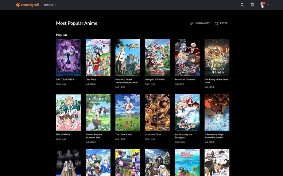 Crunchyroll - Microsoft Apps