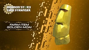 Digimon Story Time Stranger - Farm Item Golden Moai