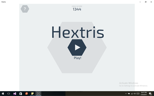 #Hextris screenshot 2
