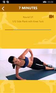 Belly Fat 7 Minute Workout : Quick Fit Abs screenshot 3