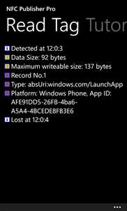 NFC Publisher Pro screenshot 4
