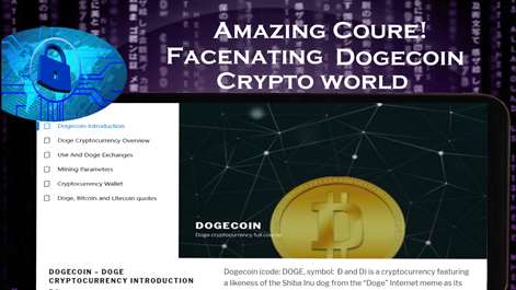 Dogecoin cryptocurrency (DOGE) - Full Crypto Guide Screenshots 1