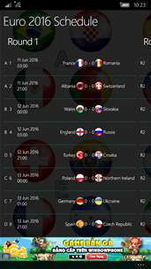 Euro 2016 Schedule & Result screenshot 5