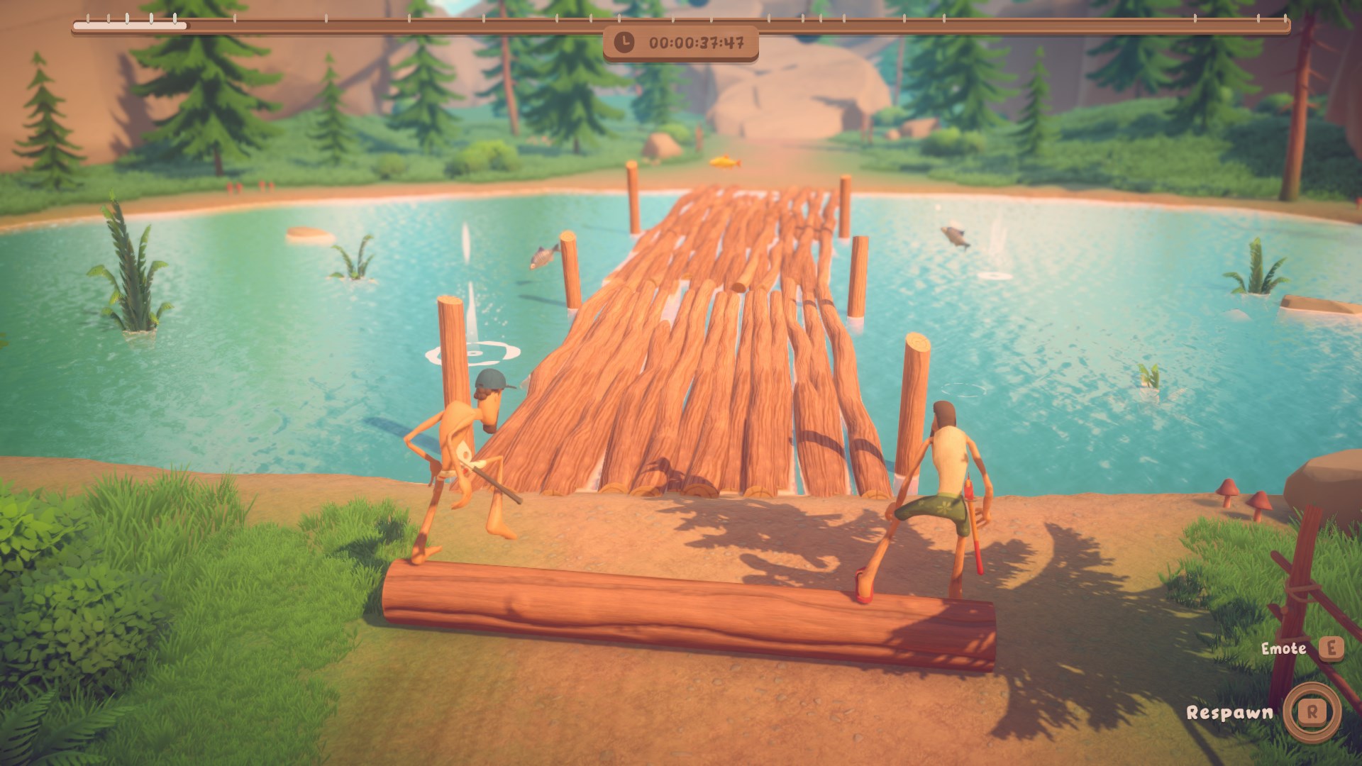 Screenshot 3 from Log Riders