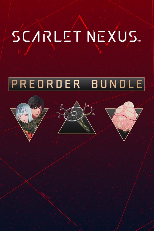 SCARLET NEXUS Pre-Order Bundle Xbox Series X|S and Xbox One cover art