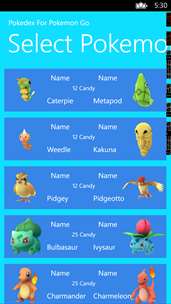 Pokedex For Pokémon Go screenshot 1