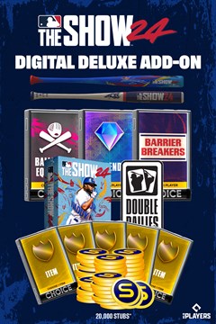 Cover poster for MLB® The Show™ 24 - Digital Deluxe Add-On Bundle