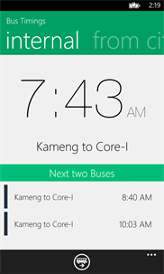 Bus Timings screenshot 5