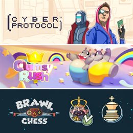 Aperçu Cyber Protocol + Clumsy Rush + Brawl Chess