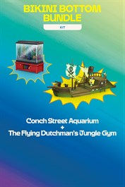 The Sims™ 4 Bikini Bottom Bundle - Conch Street Aquarium and The Flying Dutchman's Jungle Gym