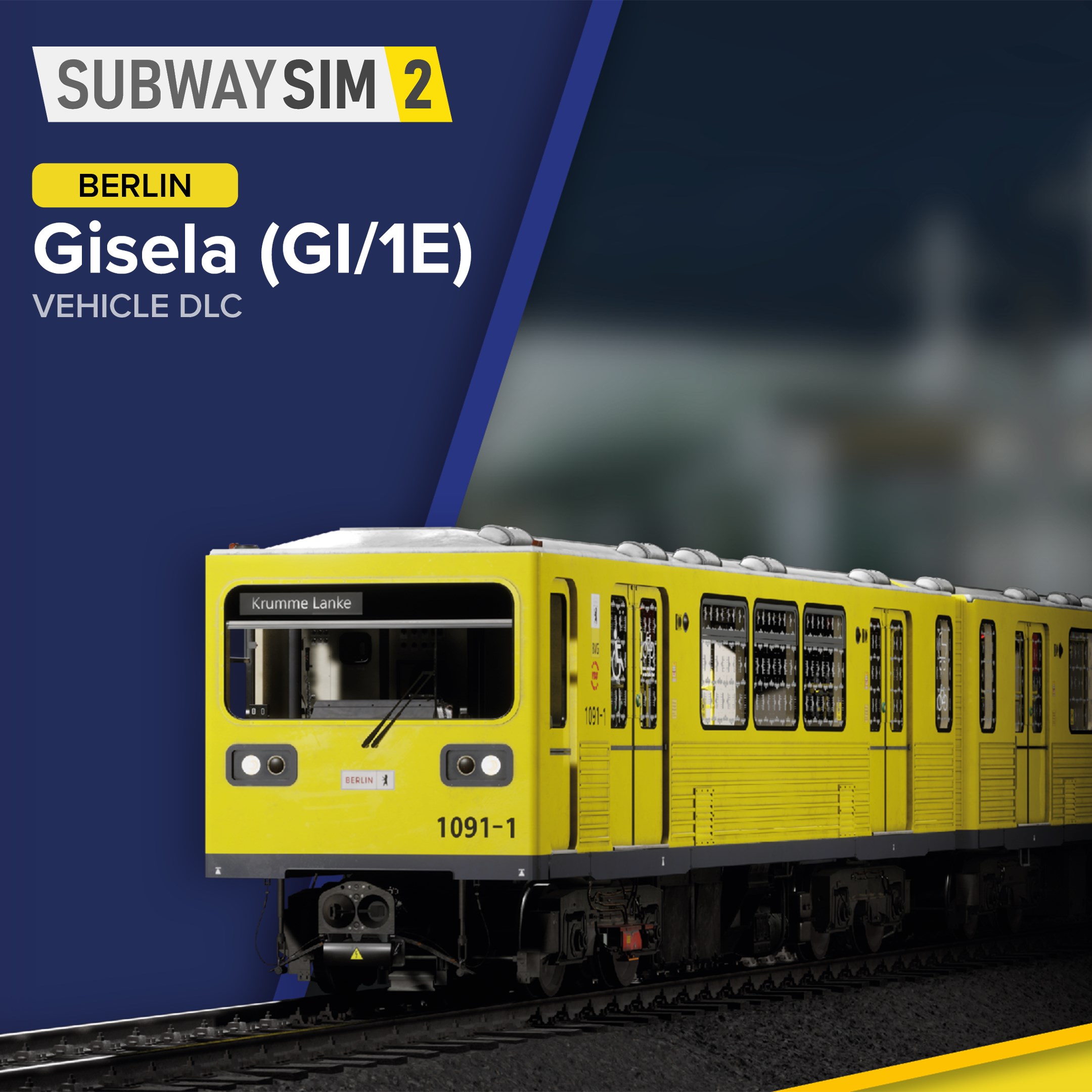 SubwaySim 2 - Berlin Vehicle DLC: Gisela (GI/1E)