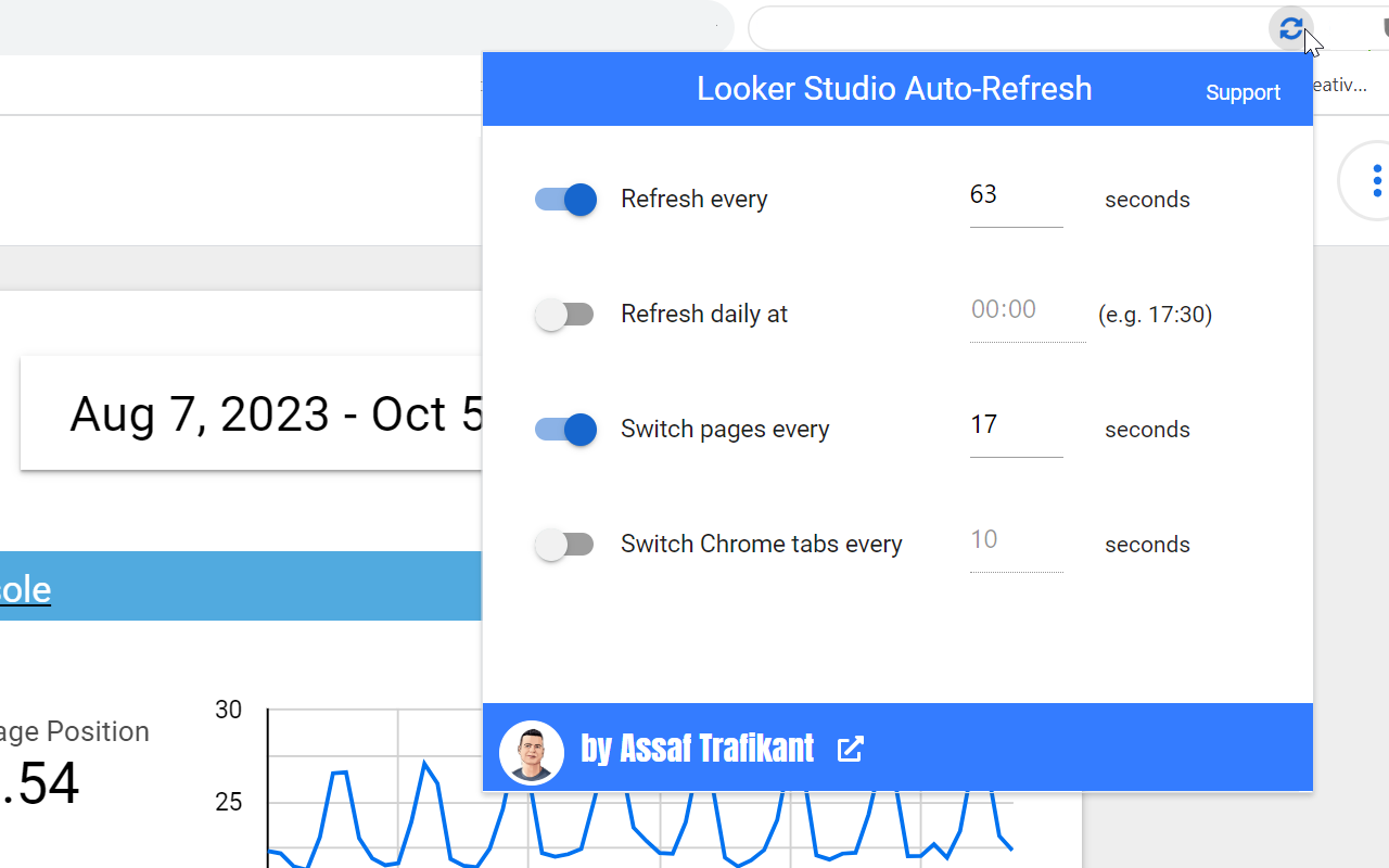 Looker Studio Auto Refresh