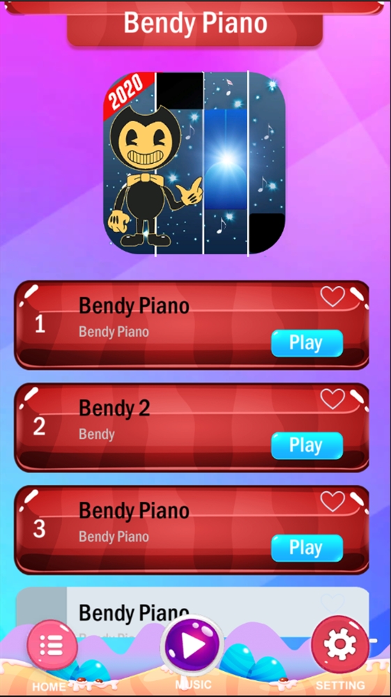 Bendy Ink Machine Piano Game 'Build Our Machine' Apk Download for