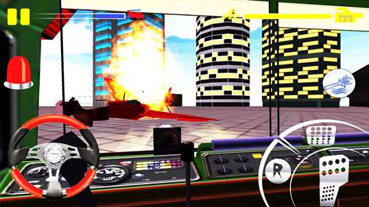 Fire Truck Simulator 2015 screenshot 5
