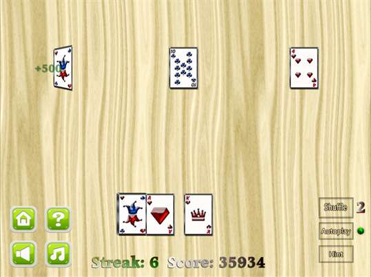 TriPeaks Solitaire card game screenshot 9