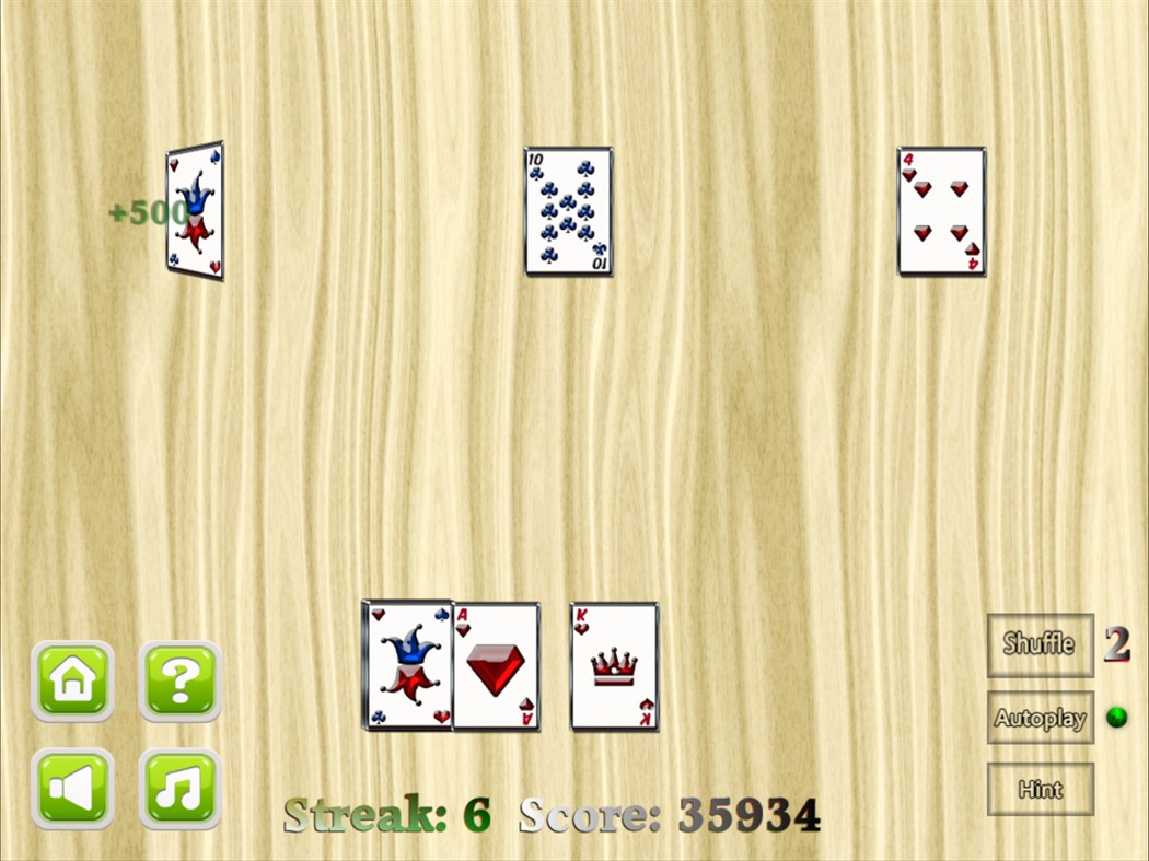 #9. TriPeaks Solitaire card game (Windows) By: Delightly Creative