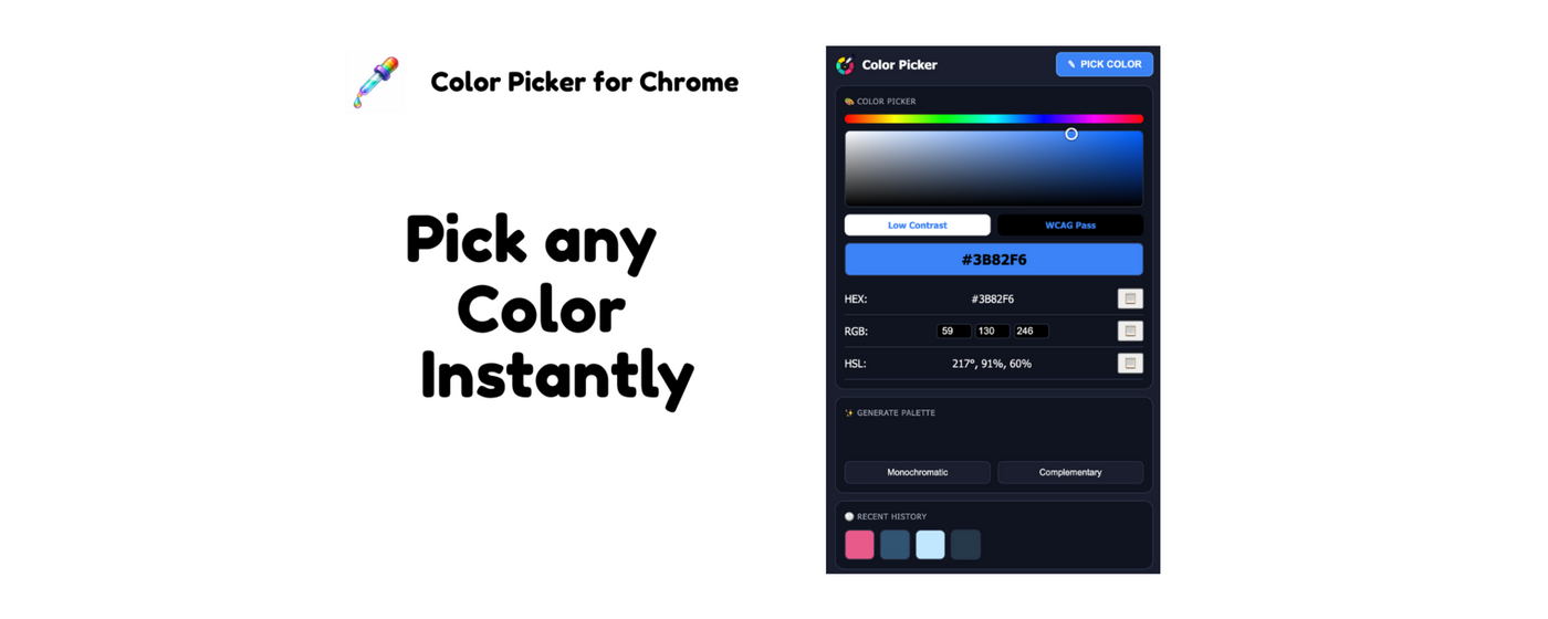 Color Picker for Edge - Eye Dropper