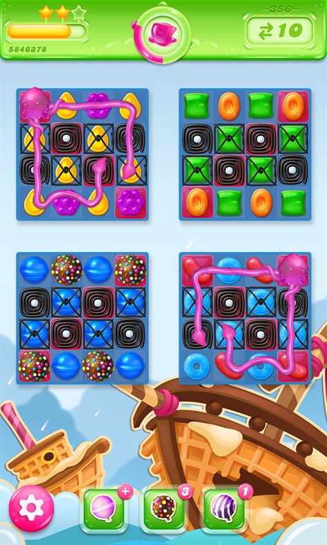 #5. Candy Crush Jelly Saga (Windows) By: king.com