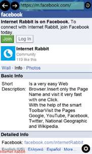 Browser Internet Rabbit Pluss screenshot 2