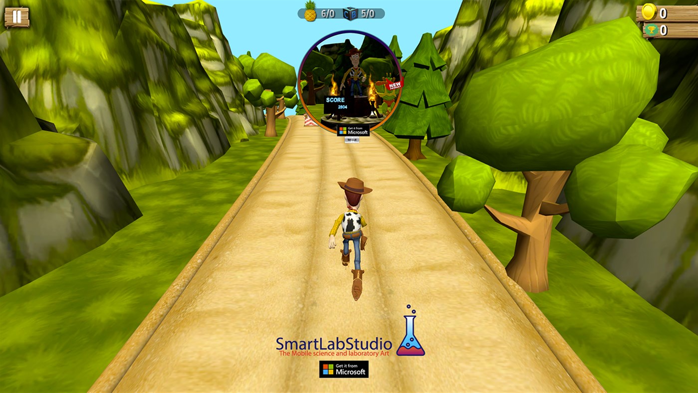 #1. Go Woody Run - Jungle Adventure (Windows) 由: SmartBrainLAb