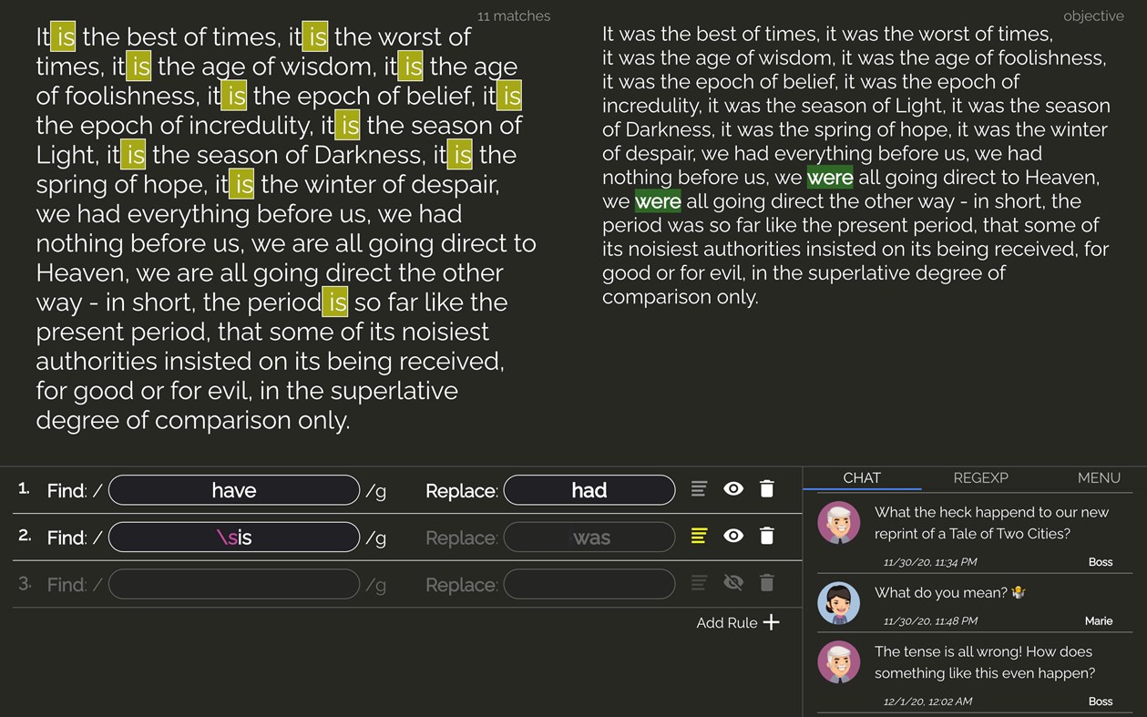 #2. Copy Editor: A RegEx Puzzle (Windows) 由: Cinq-Mars Media