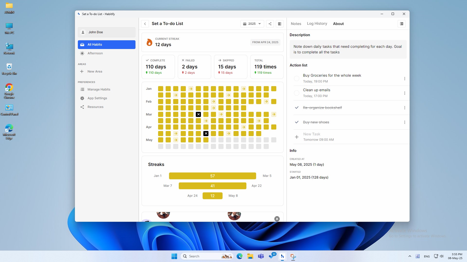Habitify: Habit Tracker screenshot