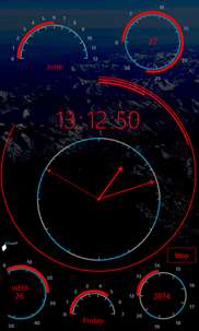 Modern Clock XVI screenshot 2