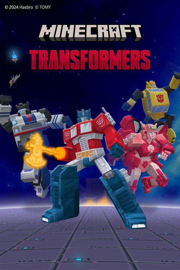 Minecraft: Transformers Xbox Series X|S and Xbox One cover art