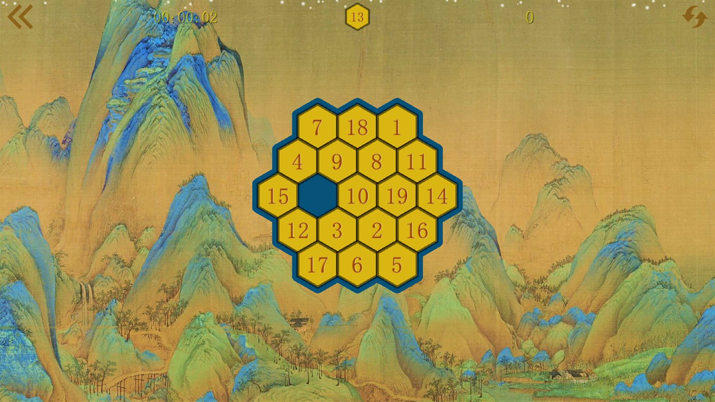 #6. 15 Puzzle Polygon (Windows) 由: YWH Family