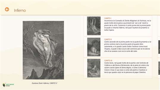 Dante Alighieri - Divina Commedia screenshot 4