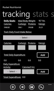 Pocket Nutritionist screenshot 2