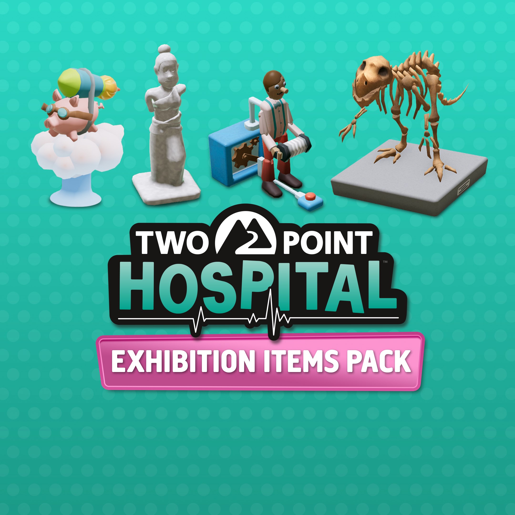 Two Point Hospital: Exhibition Items Pack