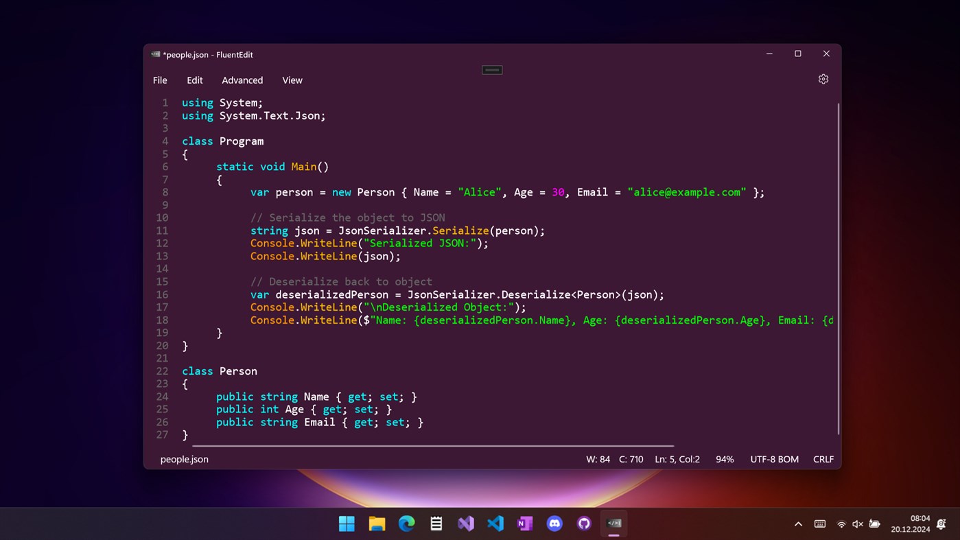 #6. FluentEdit (Windows) By: Julius Kirsch