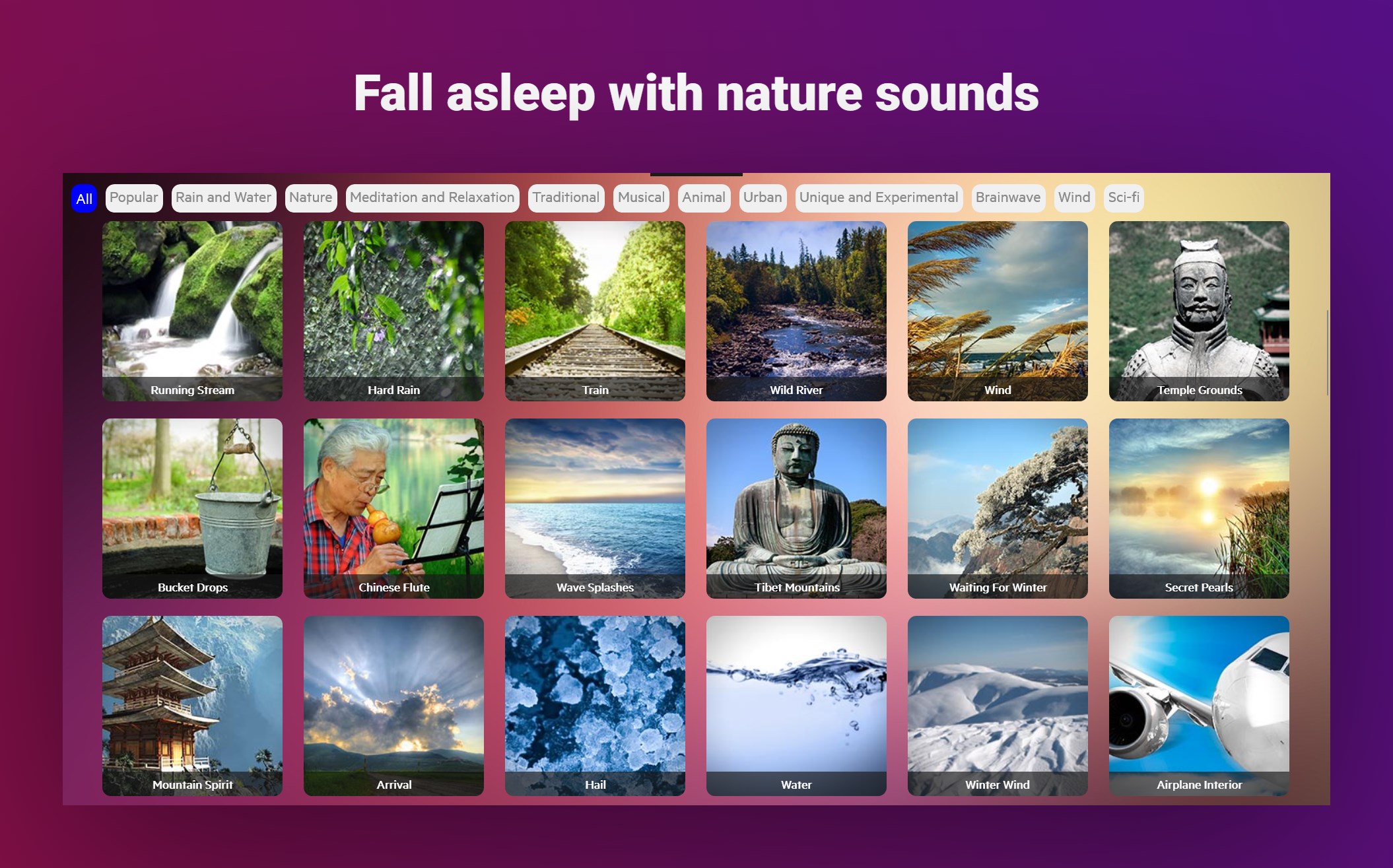 Calm Sleep Sounds screenshot