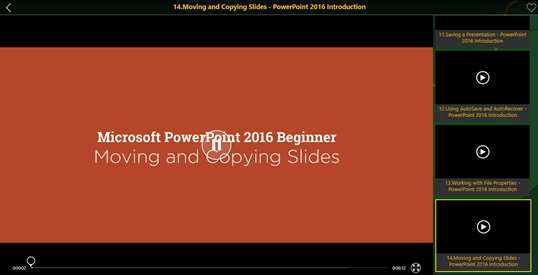 Learning Path Powerpoint 2016 Tutorials screenshot 2